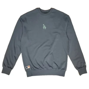 Sudadera Dodgers MLB League Essential Midi Azul Oversized New Era