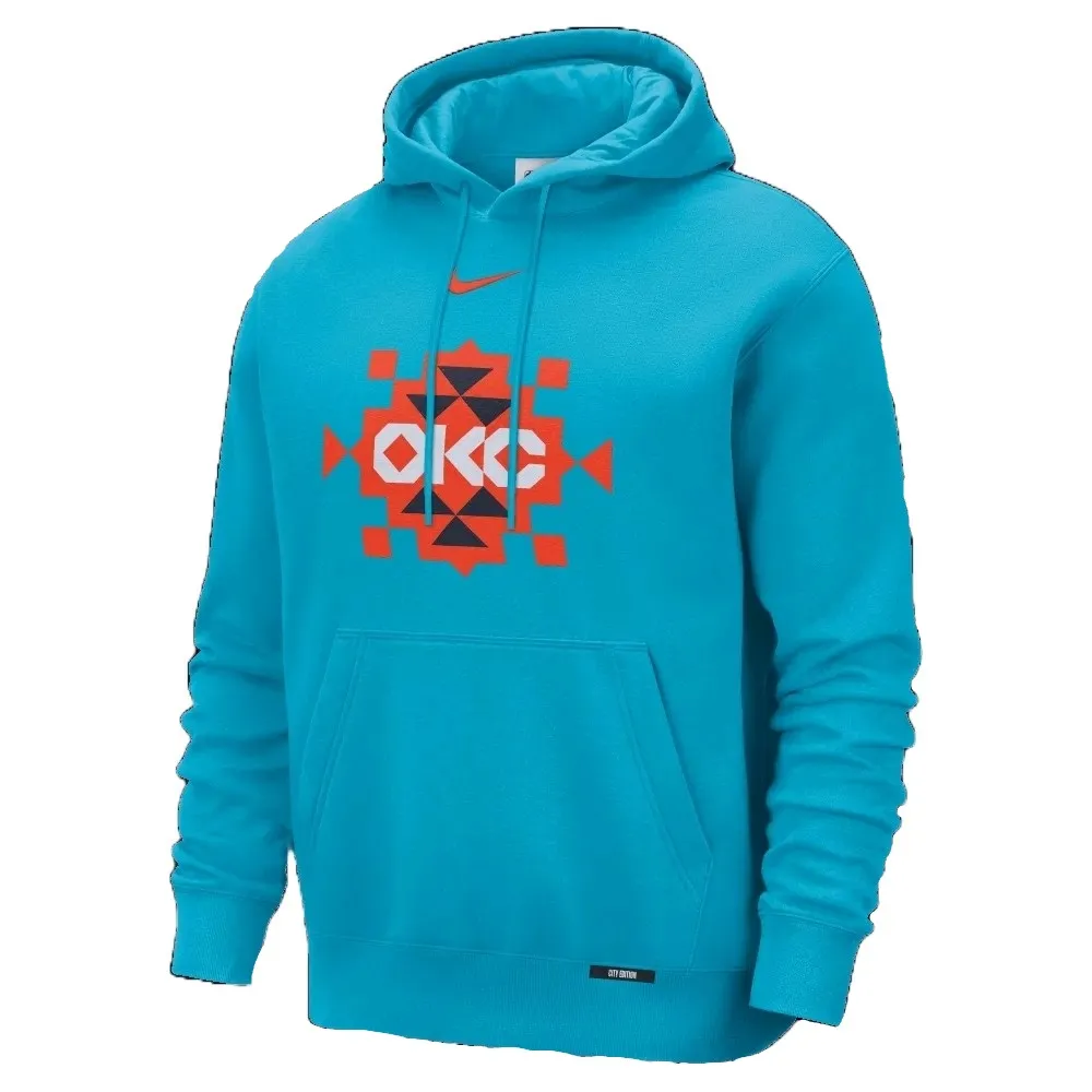 Sudadera Oklahoma City Thunder Nike NBA CE Club Logo 1 Sudadera Oklahoma City Thunder Nike NBA CE Club Logo
