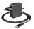 Cargador portatil Tipo-C Negro 65w / 20v 3.25a / 15v 3a / 12v 3a