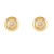 PENDIENTES DE ORO DONUTS