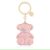 Llavero Half Bold Bear Rosa
