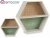 Estantería hexagonal madera