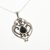 COLGANTE DE PLATA Y AZABACHE. COLECCIÓN INTEMPORAL DE FINK. T025022