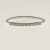 ANILLO CINQUILLO DE ORO BLANCO Y 11 BRILLANTES