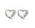 Uno de 50 PENDIENTES UNO HEART