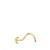 PIERCING NARIZ LUNA 3 MM
