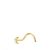 PIERCING NARIZ LUNA 3 MM