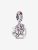 Charm Colgante Árbol Genealógico de Corazón Rosa