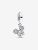 Charm Colgante Silueta Cabeza