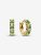 Pendientes de Aro Verdes