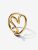 Anillo Corazón Forma Orgánica
