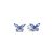 Pendientes de mariposa