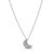 Colgante de luna en plata
