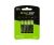 GREEN CELL GR03 Pilas recargables 4xAAA HR03 1.2V 950mAh