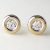 PENDIENTES DE ORO DONUTS REDONDOS