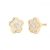 Pendientes de Oro Flor
