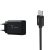 T-PHOX Mini Cargador 5V 2.4A+cable Lightning negro T-S01