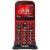 TELEFUNKEN S420 Movil Teclas Grandes Rojo TF-GSM-420-CAR-RD