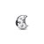 Charm Luna Creciente Plata