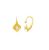 18K Par pendientes oro