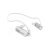 SUNSTECH Triton Sports Auriculares MP3 4GB IP68 bateria 10h Blanco/Azu