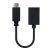 NANOCABLE Cable OTG tipo C 15cm negro 10.01.2400