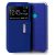 HUAWEI P Smart Plus 2019 Funda libro c/vent azul Honor 10 Lite,20 Lite