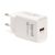 IGGUAL IGG317174 Base de carga rapida USB QC3.0 18W Blanco