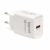 IGGUAL IGG317174 Base de carga rapida USB QC3.0 18W Blanco