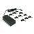 LEOTEC Cargador universal portatll 15V a 20V 70W Negro LENSCHOME10