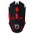 HIDITEC Microrus Raton gaming Erogonomico 8100DPI Negro/Rojo