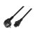 AISENS A132-0172 Cable alimentacion tipo trebol acodado/M-C5/H 1.5mts