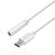 AISENS A109-0384 Conversor USB-C a audio tipoC/M-jack 3.5/H blanco 15c