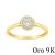 9K | Sortija oro amarillo 375