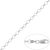 CADENA PLATA 925MM ROLOT
