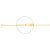 Pulsera Identidad oro 750