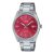 Reloj Casio Timeless de hombre esfera roja