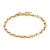 Pulsera de Acero Dorado Lotus Style