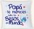 COJÍN PAPÁ TE MERECES TODOS LOS BESOS DEL MUNDO