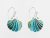 PENDIENTES DE PLATA CONCHA DE SANTIAGO