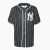 Beisbolera New York Yankees Mlb – Fanatics Franchise Poly Mesh Black