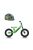 BICI APRENDIZAJE REBEL KIDZ AIR RACING 12.5″ ACERO VERDE+ CASCO MET