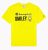 Camiseta Champion x Smiley Big Logo – amarilla