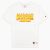 Camiseta Champion X Stranger Things Logo Fire White
