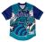 Camiseta Charlotte Hornets «NBA Jumbotron» Mesh V-Neck de Mitchell & Ness