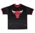 Camiseta Chicago Bulls NBA Team Logo Oversized de New Era en Negro