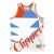 Camiseta Clippers Big Face 2.0 – Mitchell & Ness Tank Top blanca