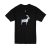 Camiseta Crossover Culture G.O.A.T. «Crombie Park» en Negro