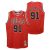 Camiseta Dennis Rodman Chicago Bulls Mitchell & Ness – Away Swingman Junior