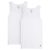 Camiseta Jordan Flight Cotton Stretch blanca – Pack de 2 unidades